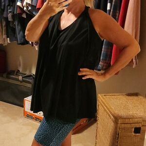 😀Black Xhilaration swing tank top